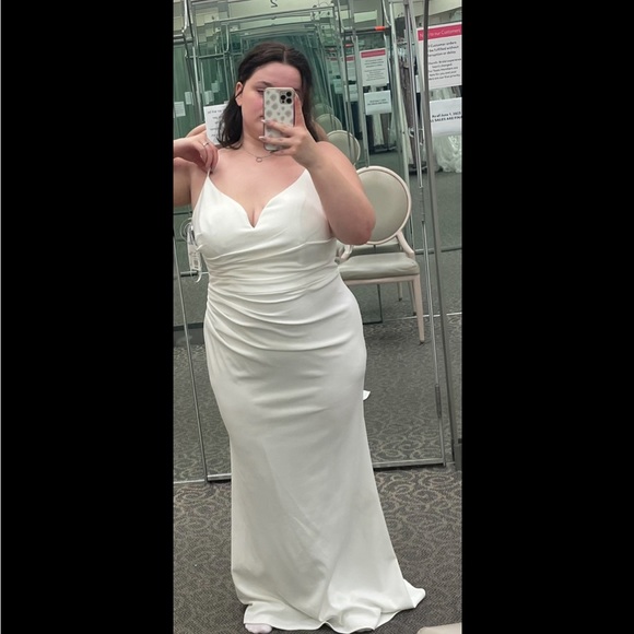 NWT!! wedding dress size 16W! - Picture 1 of 2